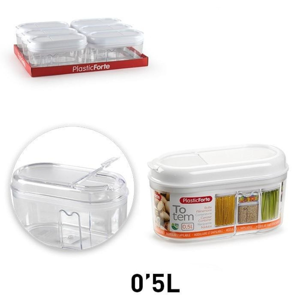 Plastic Food Storage Air Tight Container with Lock