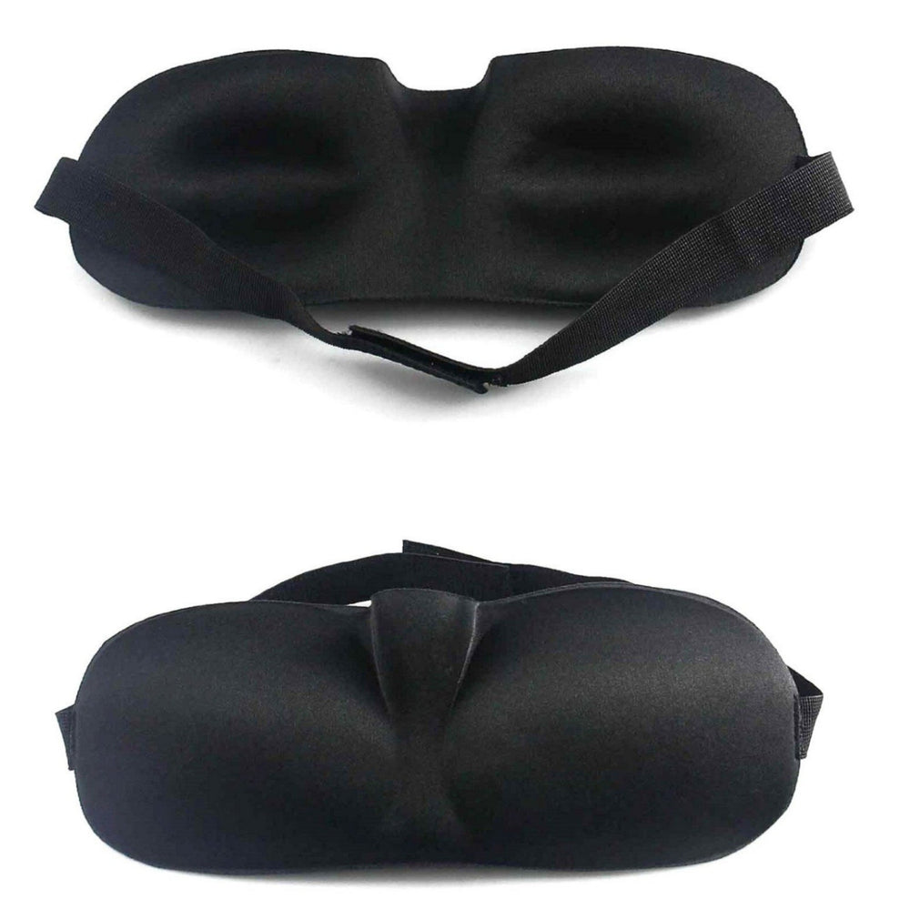 Soft Padded Blindfold Eye Mask Travel Sleep Aid